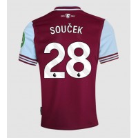 West Ham United Tomas Soucek #28 Heimtrikot 2024-25 Kurzarm